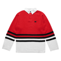 Wales Bonner Cypher Polo Shirt "Red/Multicolor"