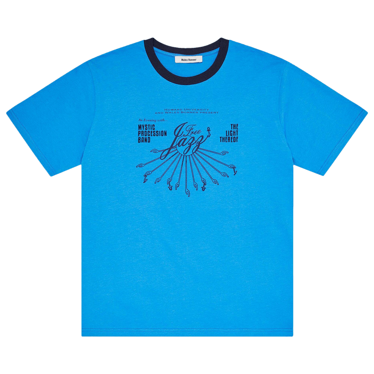Wales Bonner Saturn T-Shirt "Blue"