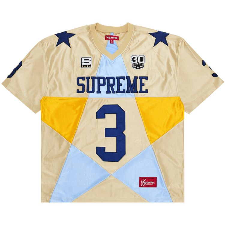 Supreme Star Football Jersey "Gold"