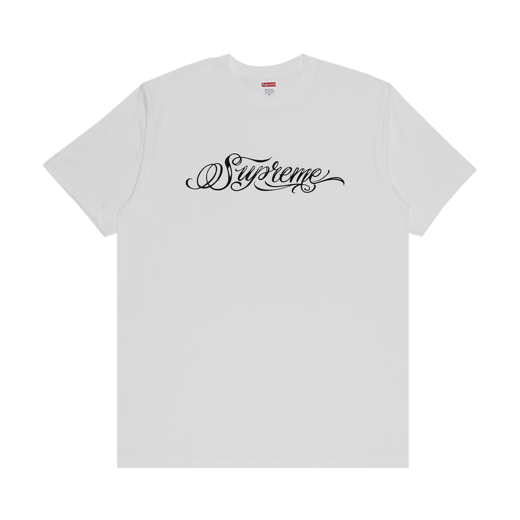 Supreme Script Tee "White"