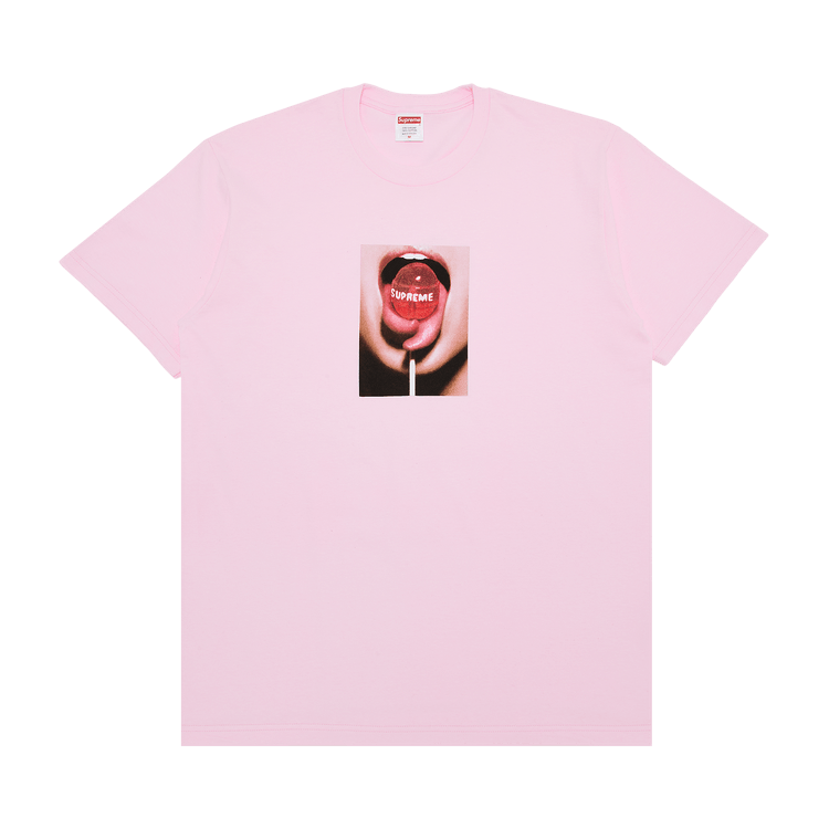 Supreme Lollipop Tee "Light Pink"