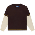 Awake NY Waffle Long-Sleeve "Washed Brown"