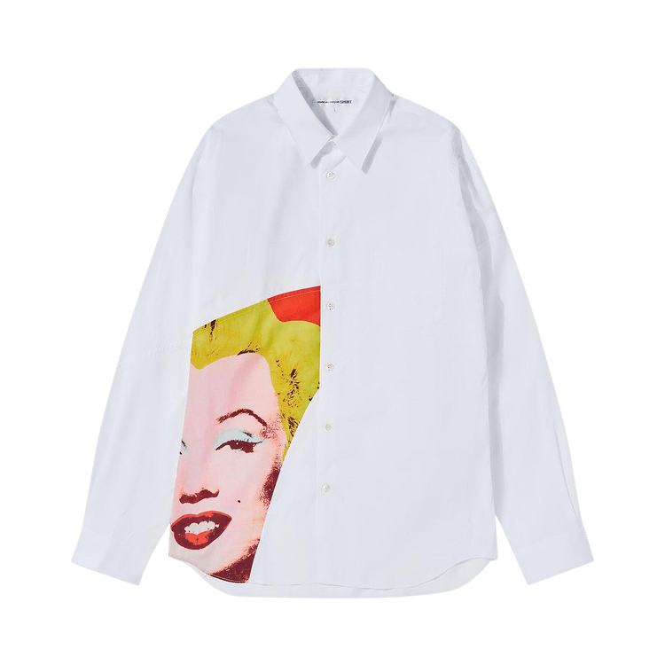 Comme des Garçons SHIRT Marilyn Monroe Graphic Shirt "White Print"