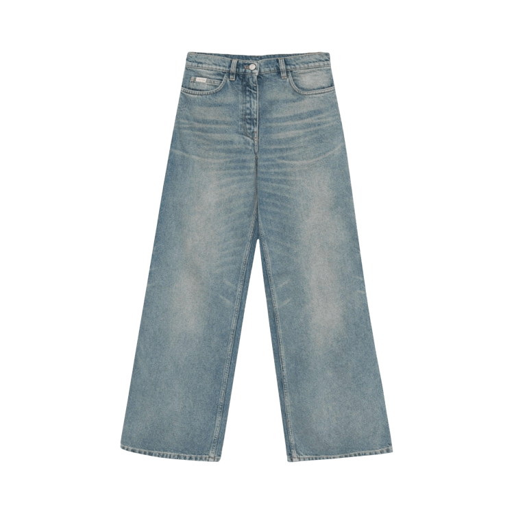 Courrèges Hammer Denim Baggy Pants "Vintage Medium Blue"