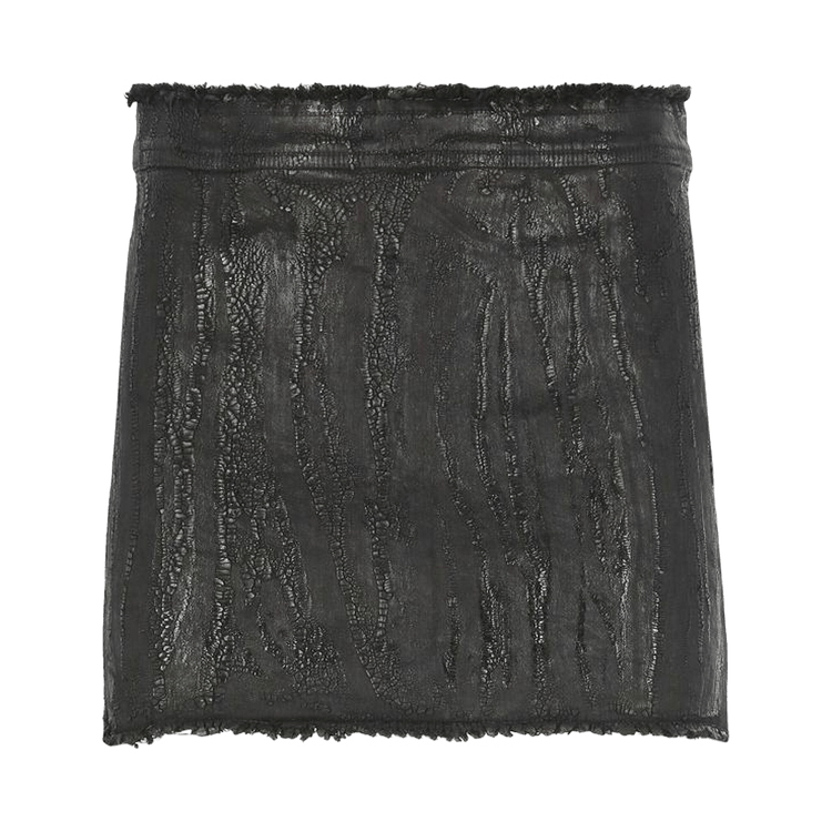 Rick Owens Mini Denim Skirt "Black"