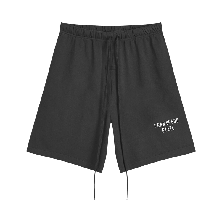 Fear of God Essentials Heavy Jersey Soccer Short "Black"