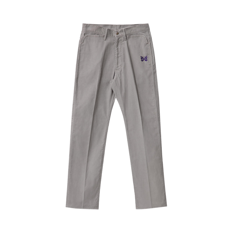 Needles Straight Jean "Light Grey"