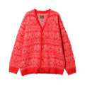 Needles Mohair Cardigan "Red"
