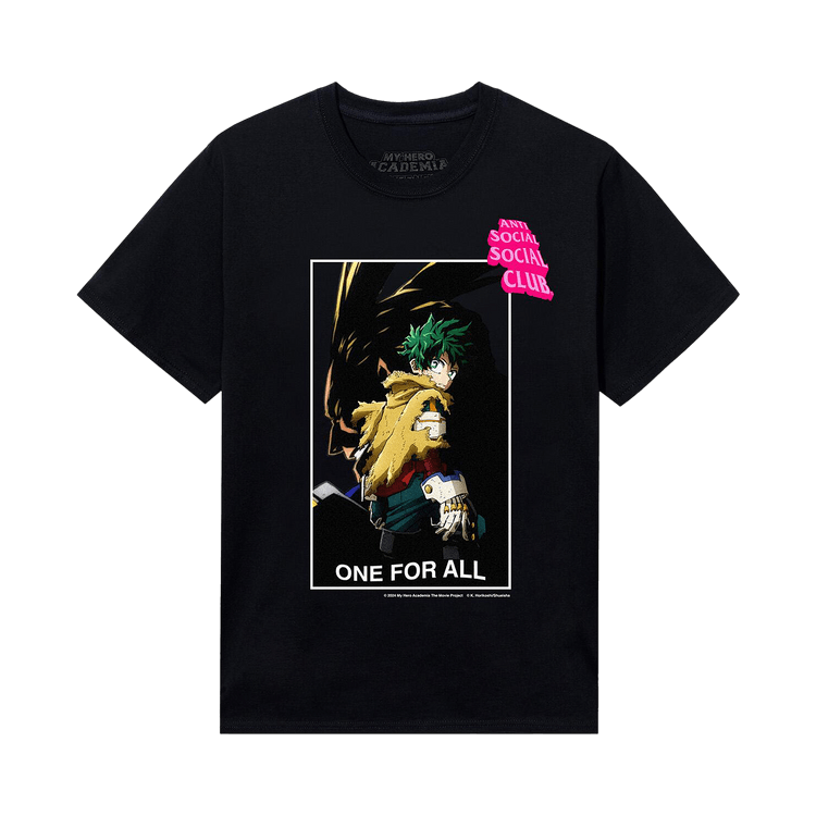 Anti Social Social Club One For All Tee "Black"