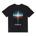 PURPLE BRAND Textured Jersey Tee "Black"