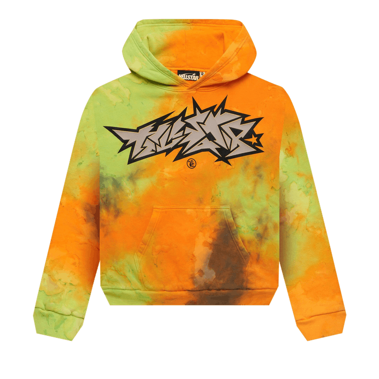 Hellstar Halloween Vomit Hoodie "Orange"