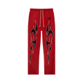 Hellstar Halloween Flame Sweatpants "Red"