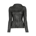 Issey Miyake Chiffon Twist Top "Black"