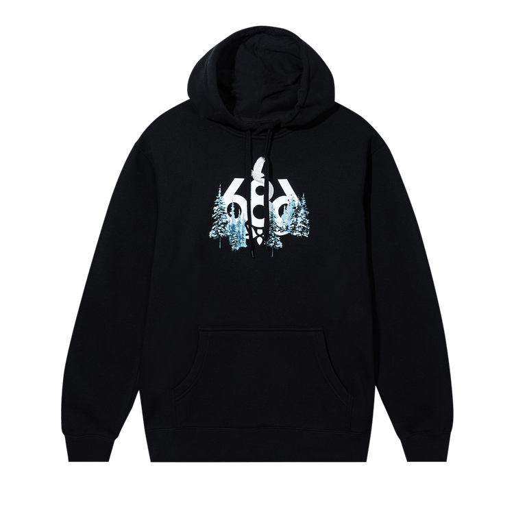 Anti Social Social Club x 686 Hardpack Hoodie "Black"