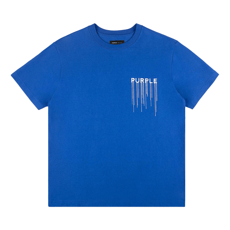 PURPLE BRAND HWT Jersey Short-Sleeve Tee "Blue"