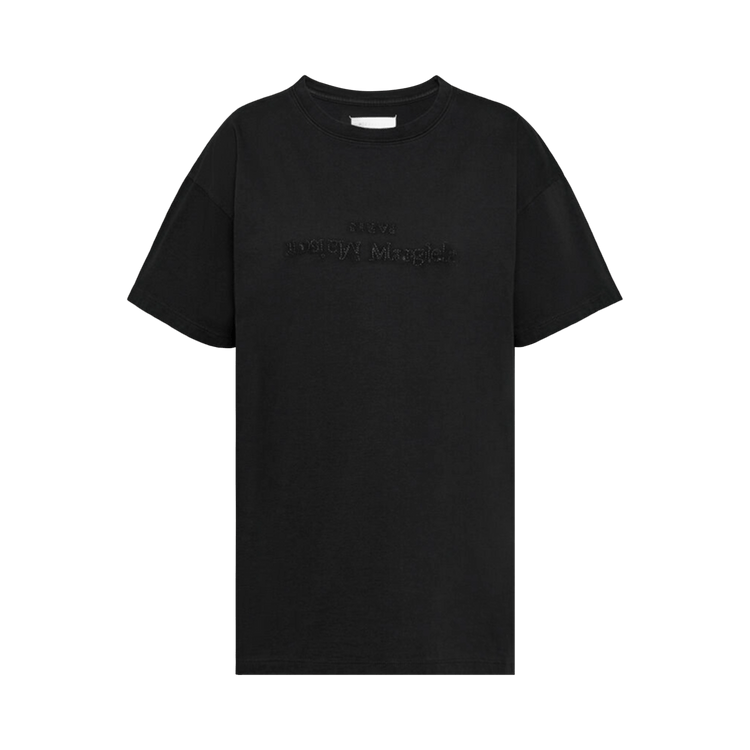 Maison Margiela Logo Embroidered T-Shirt "Black"