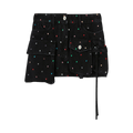 The Attico Fay Mini Skirt "Black"