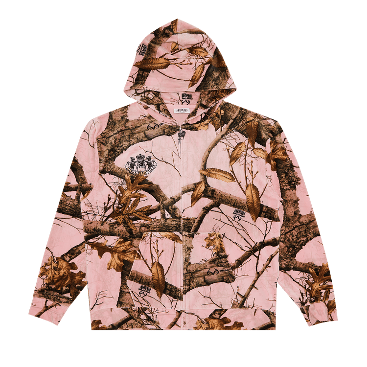 Pleasures RealTree Velour Hoodie "Pink Camo"