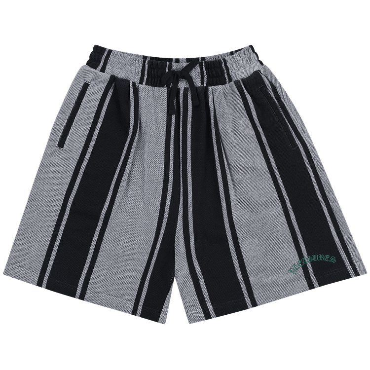 Pleasures Rug Wide Shorts "Black"