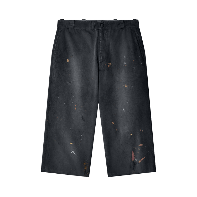 MM6 Maison Margiela Gabardine Shorts "Black"