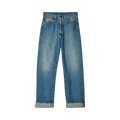 Maison Margiela Cuffed Jeans "Medium Blue"
