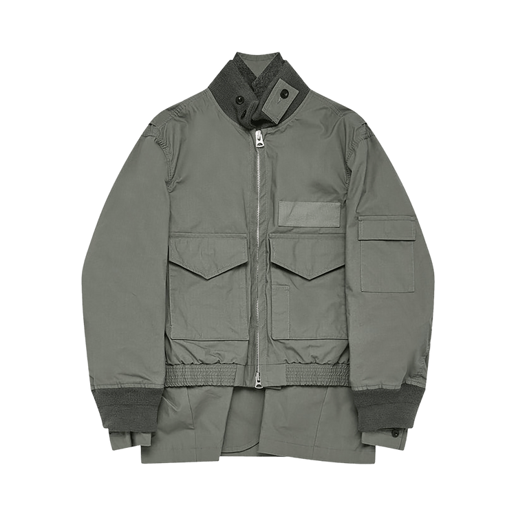 Sacai Ripstop Jacket "B/Khaki"