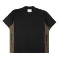 Sacai Jersey T-Shirt "Navy/Khaki"