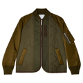 Sacai Nylon Twill x Ripstop Jacket "Khaki/Olive"
