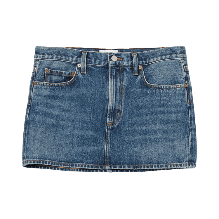 Agolde Alek Mini Skirt "Dwell"