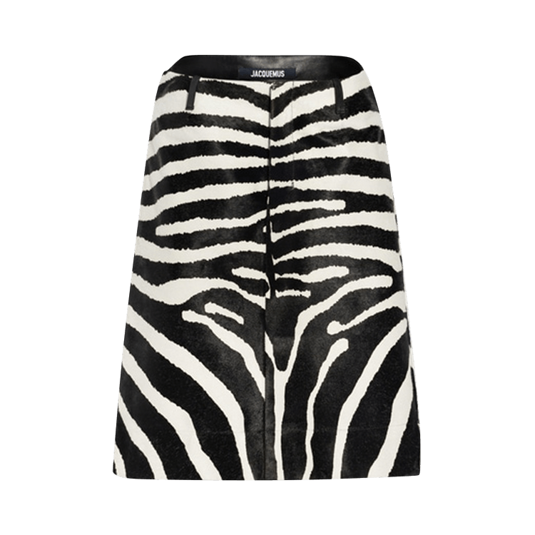 Jacquemus Tozzi Skirt "Zebra"
