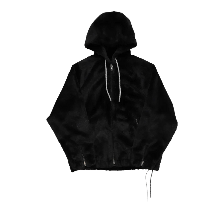 Mastermind Faux Fur Hooded Jacket "Black"