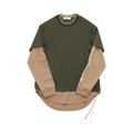 Mastermind World Layered Tee "Olive/Mocha"