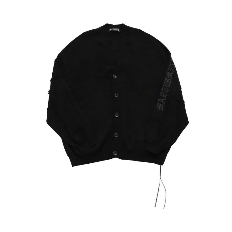 Mastermind Puzzle Cardigan "Black"