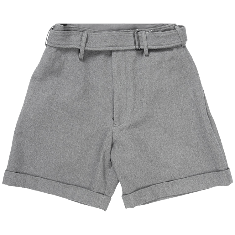 Yohji Yamamoto Bellted Short Pants "Grey"