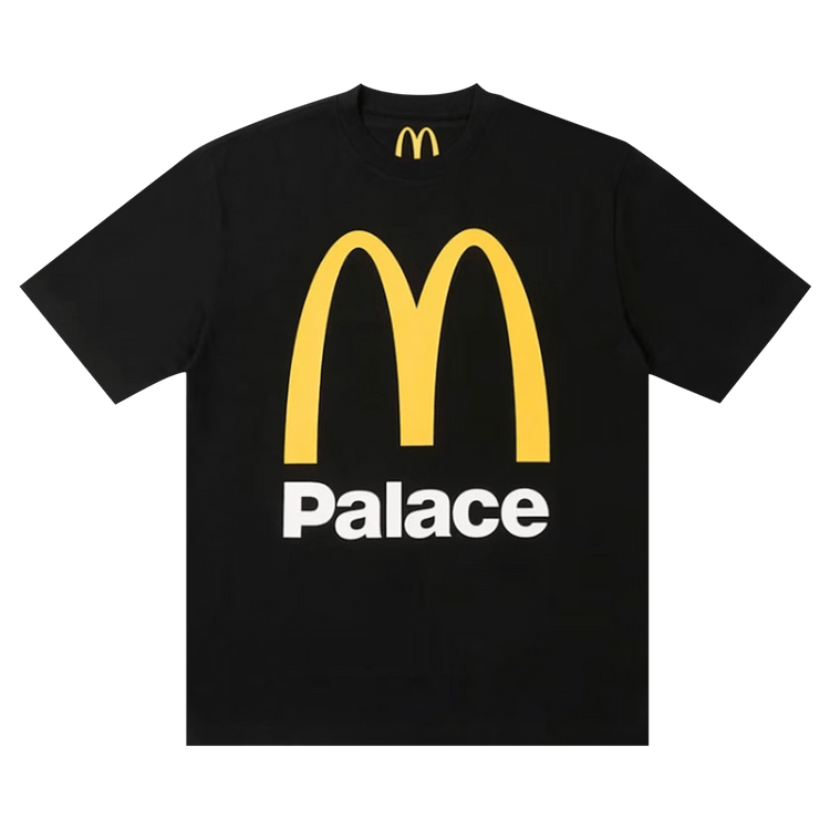 Palace x McDonald"s Logo T-Shirt "Black'