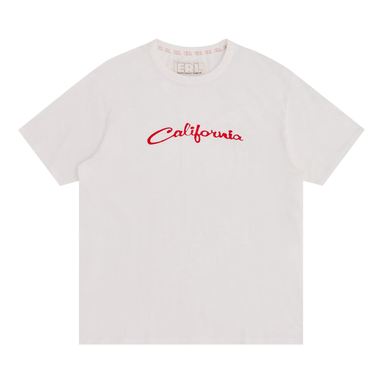ERL California Signature T-Shirt "White"