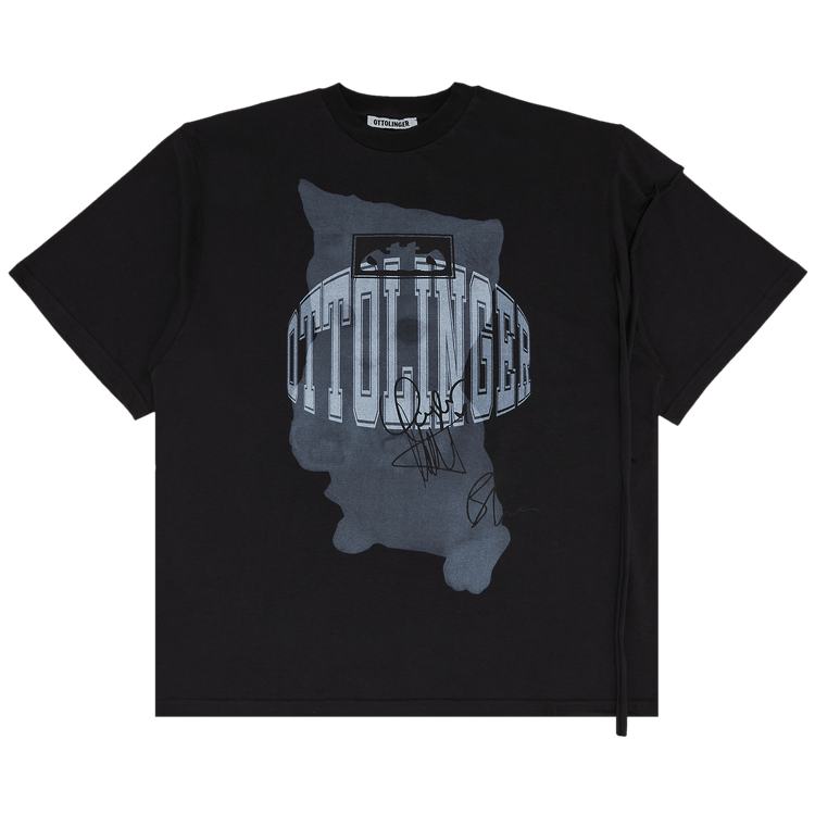 Ottolinger Deconstructed Oversized T-Shirt "Black"