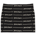 Palm Angels Classic Logo Tape Mini Skirt "Black/Off White"