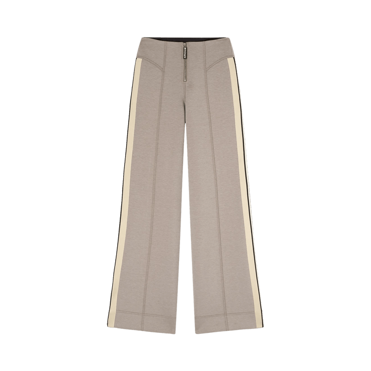 Palm Angels Neoprene Track Pants "Taupe/Off White"