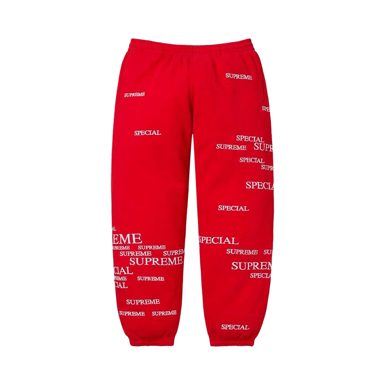 Supreme Special Sweatpant "Red"