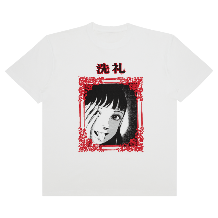 GOAT Kazuo Umezu Sakura Tee White