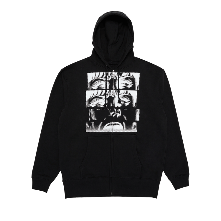 GOAT Kazuo Umezu Scream Zip Up Black