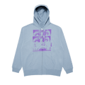 GOAT Kazuo Umezu Scream Zip Up Light Blue
