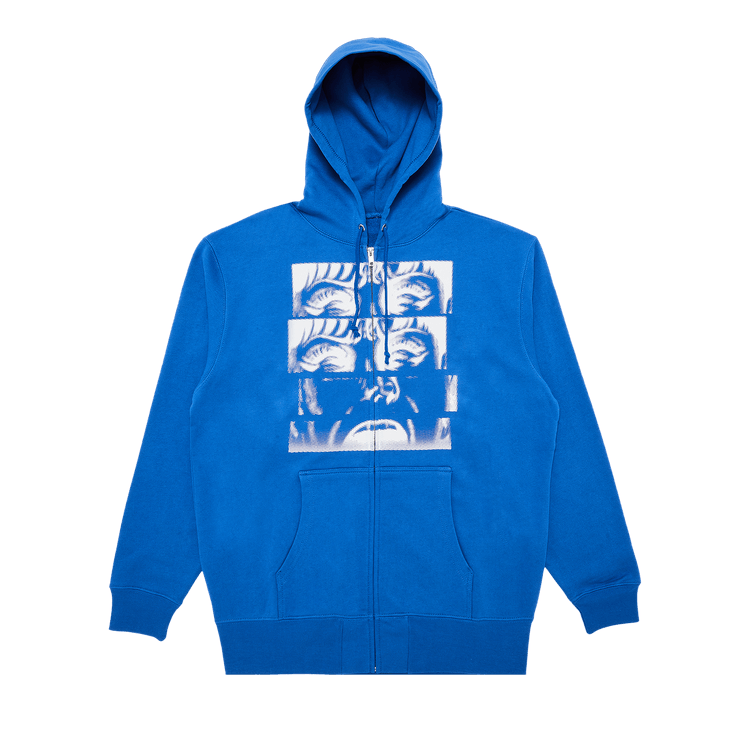 GOAT Kazuo Umezu Scream Zip Up Blue