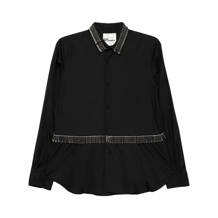 Comme des Garçons V-Neck Blouse "Black"