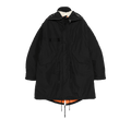 Junya Watanabe Nylon Triple Layers Laminated Polyester Coat "Black"