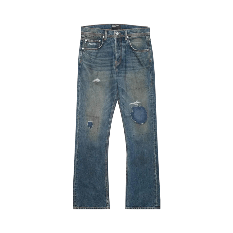 Enfants Riches Déprimés Thrashed Flare Jeans "Blue"