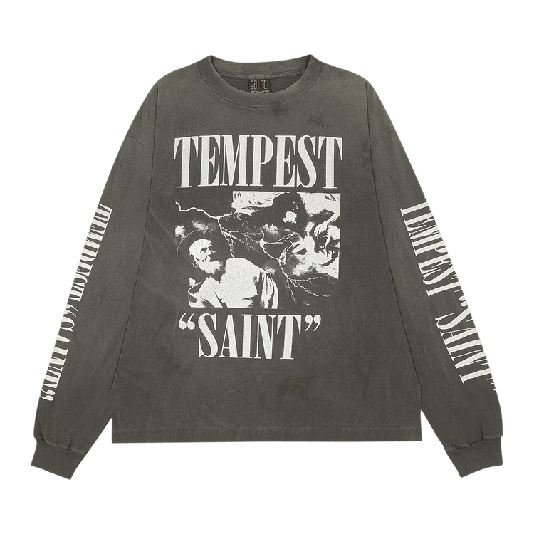 SAINT Mxxxxxx Tempest Long-Sleeve Tee "Black"