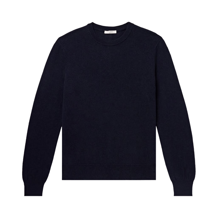 The Row Benji Crewneck Sweater "Dark Navy"