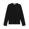 The Row Long-Sleeve Ciles R Top "Black"